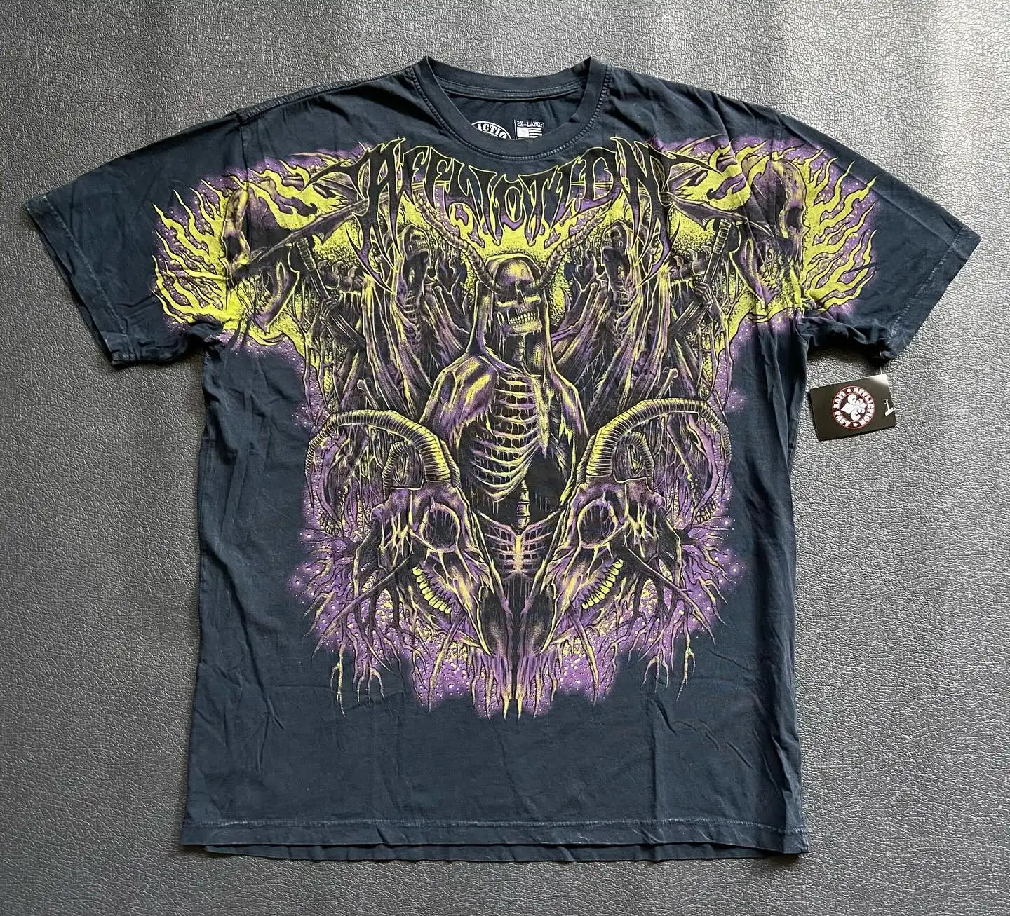 Affliction Logo Cotton T-shirt