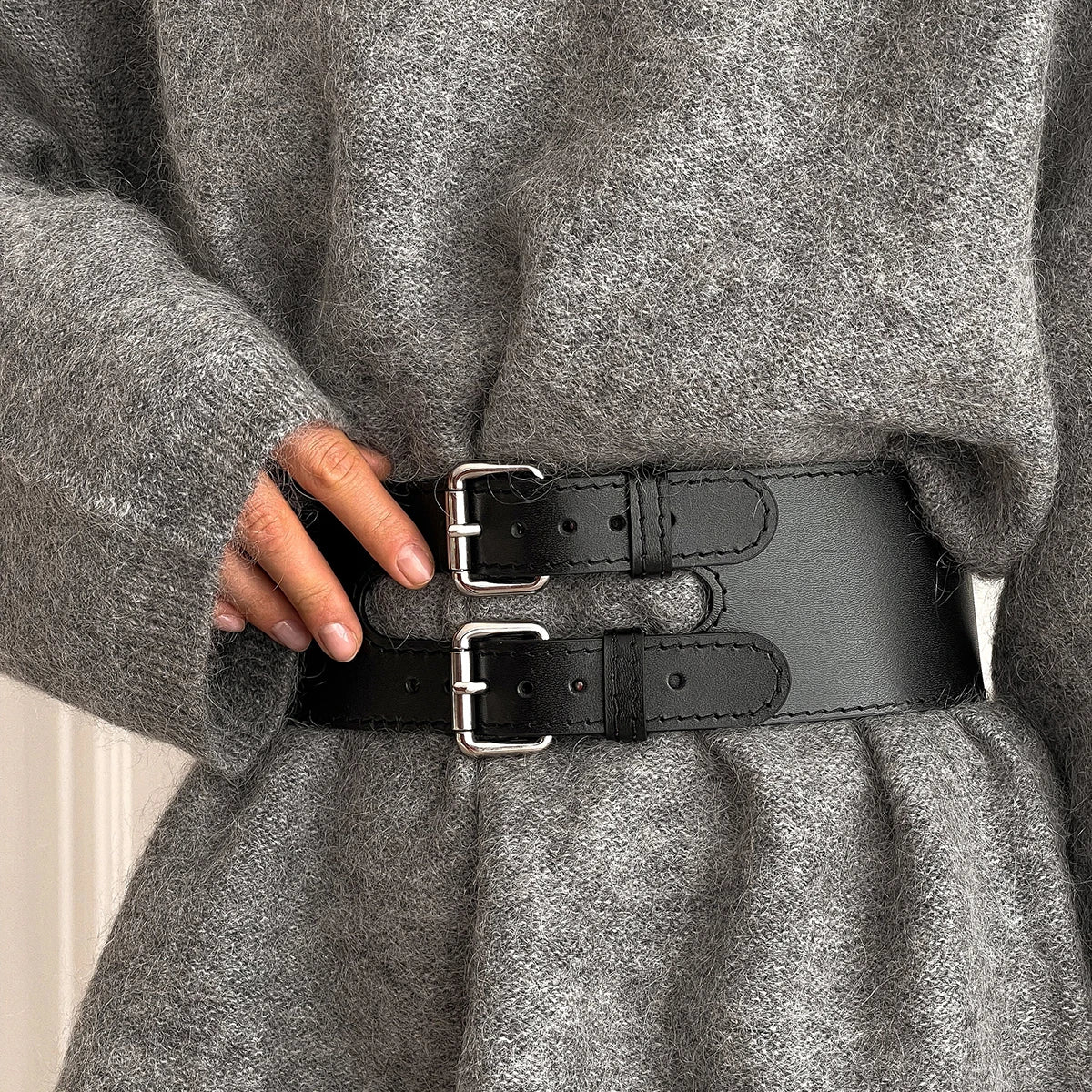 Fashion Gothic Leather Harness Belt Main image