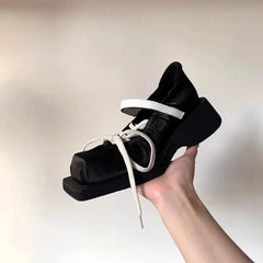 Gothic Platform Running Sneaker