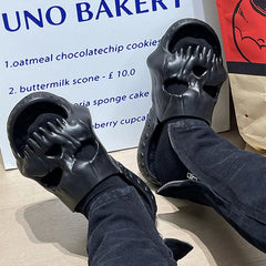 Skull Gothic Platform Sandal