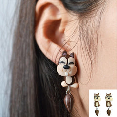 Handmade 3D Cartoon Polymer Clay Earring