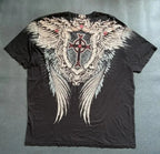 Pure Cotton Gothic Oversized T-shirt