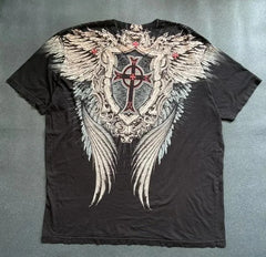 Pure Cotton Gothic Oversized T-shirt