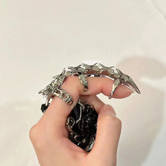 Bohemian Snake Gothic Ring