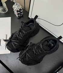 Gypsy Black Swan Rhinestone Sneaker