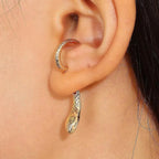 Gothic Animal Snake Hook Personality Earring