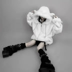 Street Style Hooded Coat