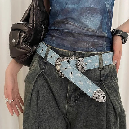 Retro Y2K Gothic Jeans Belt