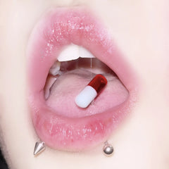 Acrylic Capsule Hip Hop Candy Tongue Ring