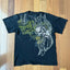 Tapout Skull Graphic Printed Cotton T-shirt