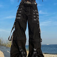 Punk Gothic Y2K Wide Leg Pant