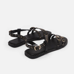 Fashion Rivet Strap Gothic Sandal