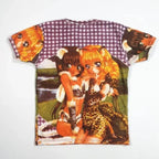 Cartoon Character Graphic Cotton T-shirt
