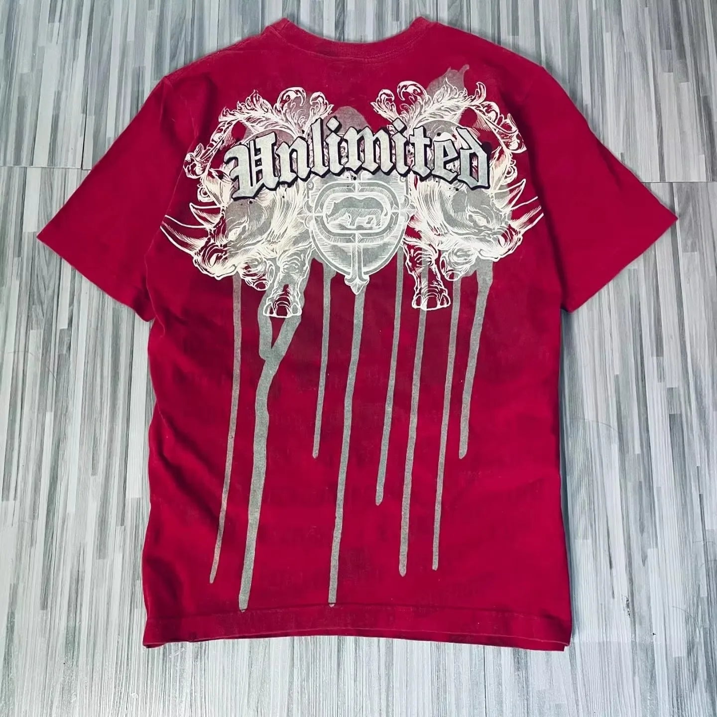 Gothic Retro Oversized Cotton T-shirt