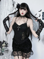Chain Detachable Lace Corset
