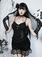 Chain Detachable Lace Corset