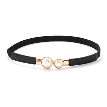 PU Gothic Leather Pin Buckle Belt