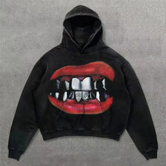 Y2K Gothic Hip Hop Hoodie