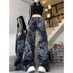 Graffiti Printed Gothic Hip Hop Pant