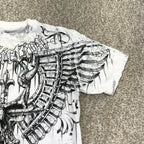 Gothic Graphic Oversized Cotton T-shirt