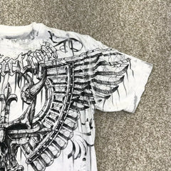 Gothic Graphic Oversized Cotton T-shirt