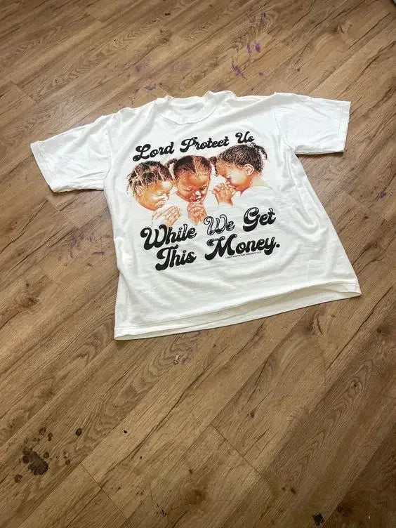 Y2K Vintage Harajuku Aesthetic Print T-shirt Main image