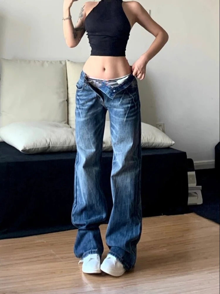 Korean Gothic Vintage Grunge Pant Main image