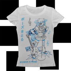 Cyber Graphic Vintage Cotton T-shirt