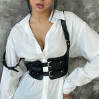 Fashion Gothic Punk Wide Waist Belt