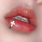 Spike Thorn Snake Bites Hinged Steel Lip Stud