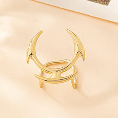 Colorful Windmill Titanium Steel Cute Lip Stud