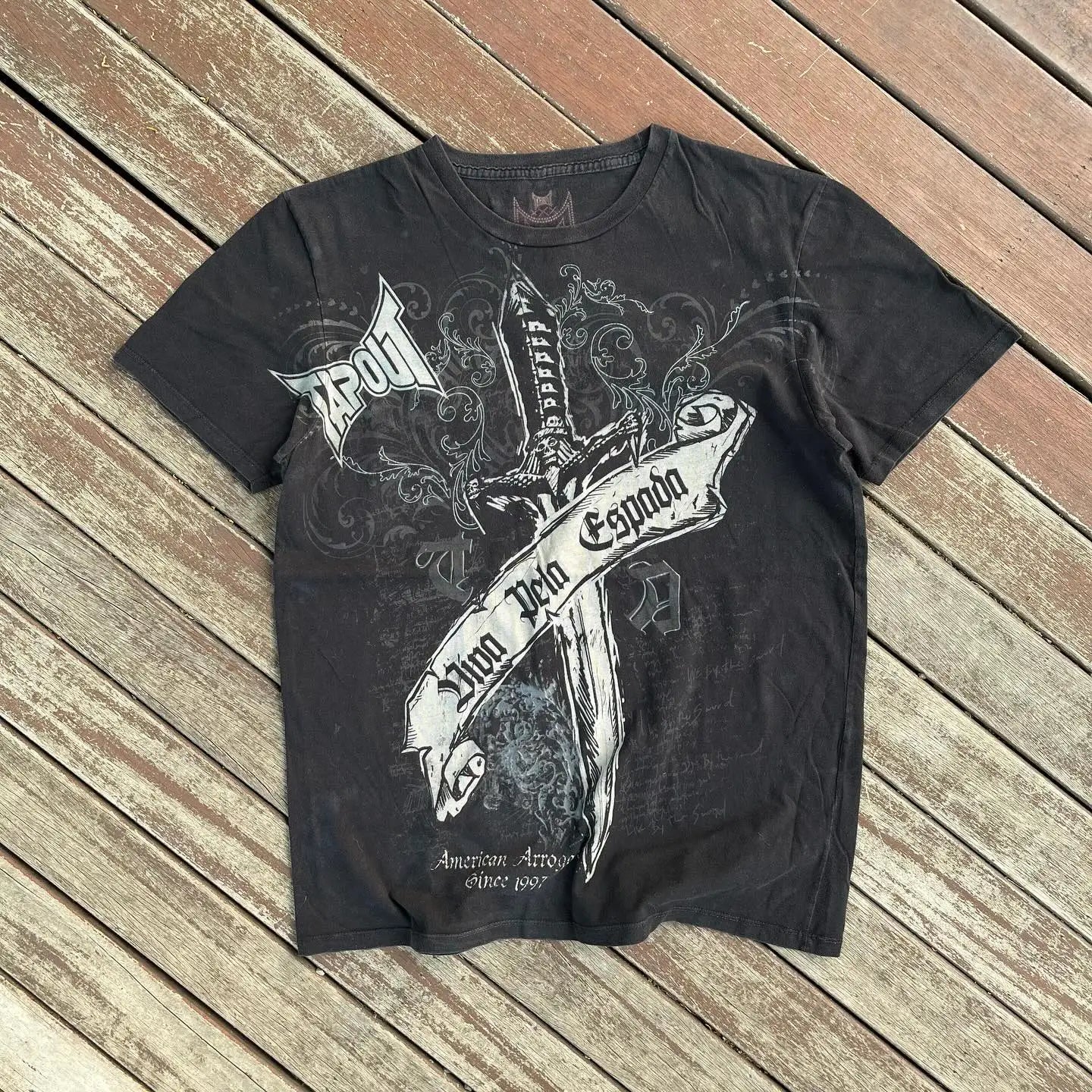 Punk Rock Graphic Cotton Oversized T-shirt Main image