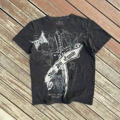 Punk Rock Graphic Cotton Oversized T-shirt