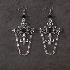 Vintage Fairy Wings Grunge Hanging Earring