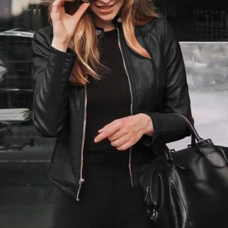 Slim Fit Moto Jacket Secondary image