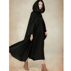 Medieval Gothic Hooded Cloak