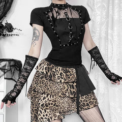 Vintage Sexy Hollow Out Blouse