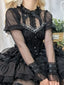 See Through Embroidery Lace Blouse