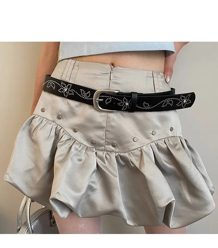 Rivet Y2K Gothic Belt
