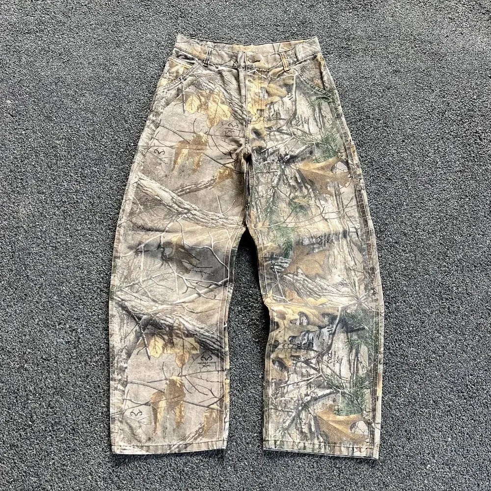 Camouflage Gothic Cargo Pant