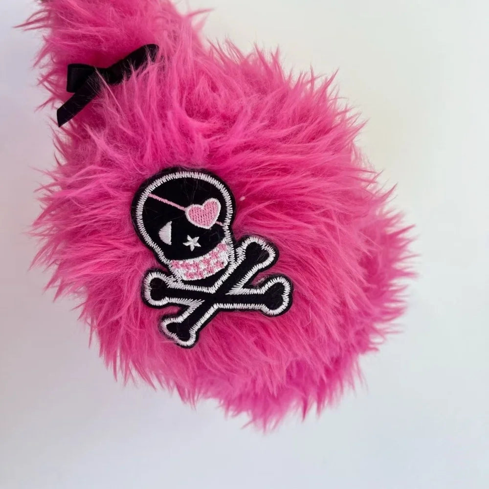 Y2K Millennium Plush Foldable Earmuff Secondary image