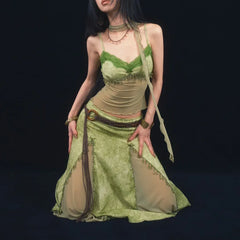 Bohemian Gothic Handmade Beads Braided Belt