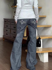 Gemstone Gothic Slim Flare Pant