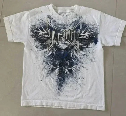 Vintage Hip Hop Oversized Gothic T-shirt