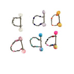 Cute Chain Detachable Drop Beads Tongue Ring