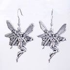 Vintage Fairy Wings Grunge Hanging Earring