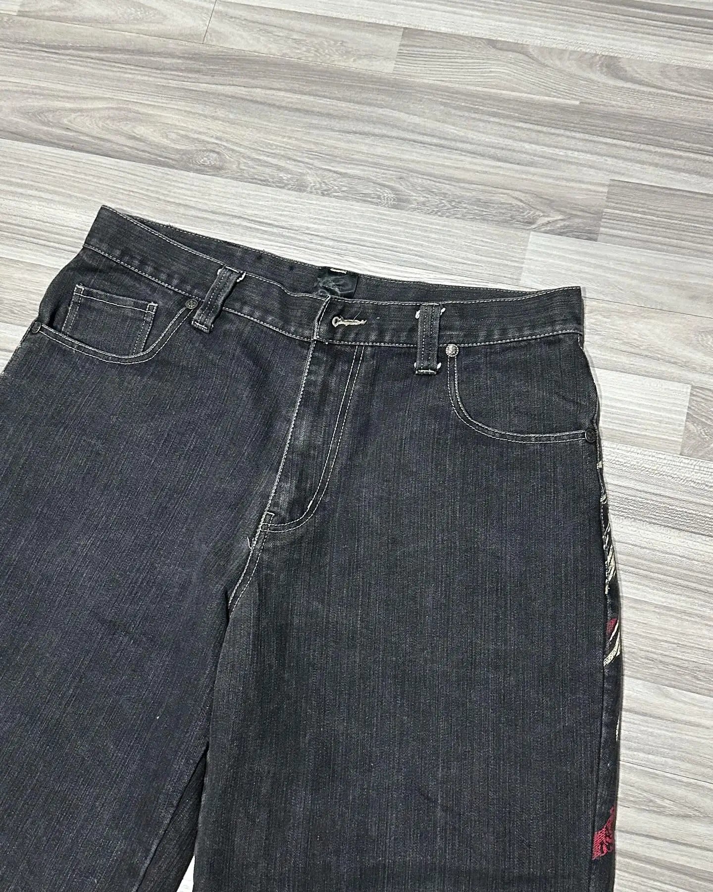 Camouflage Denim Short