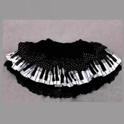 Loose Lace Gothic Lolita Cake Skirt