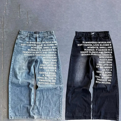 American Gothic Alphabet Casual Pant