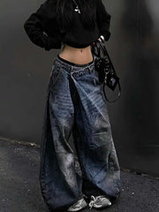 Vintage Gothic High Waist Baggy Pant